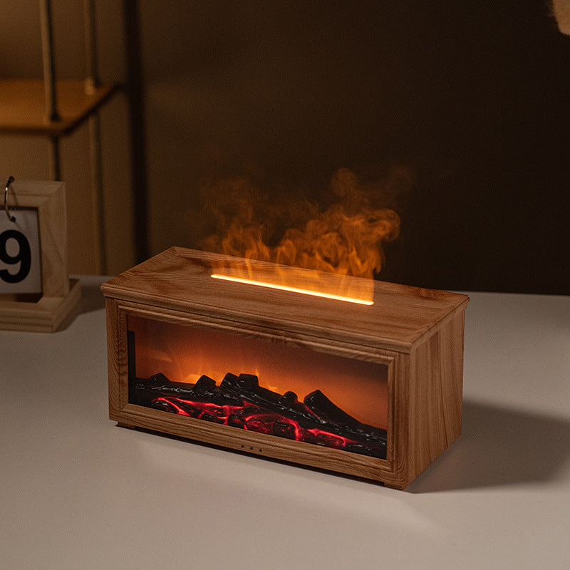 ** #1 BEST SELLING **   |                                        7 Colors Essential Oil Fireplace Diffuser