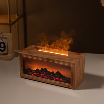 ** #1 BEST SELLING **   |                                        7 Colors Essential Oil Fireplace Diffuser