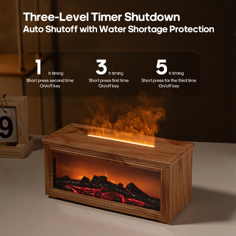 7 Colors Essential Oil Fireplace Diffuser ™