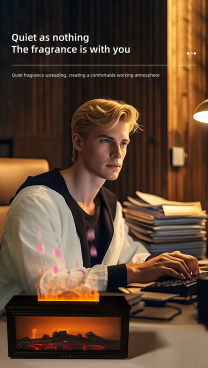 7 Colors Essential Oil Fireplace Diffuser ™