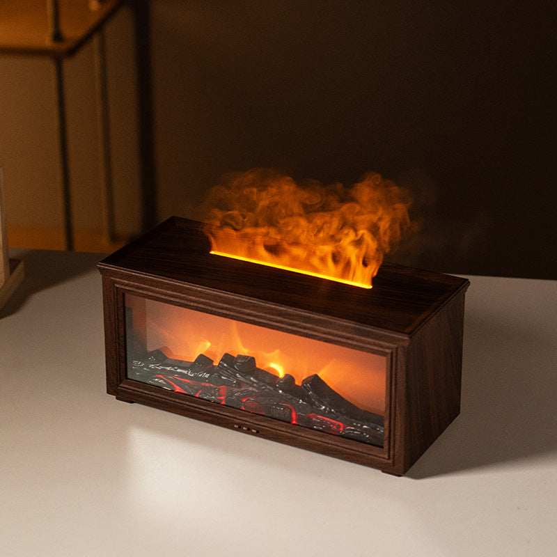 ** #1 BEST SELLING **   |                                        7 Colors Essential Oil Fireplace Diffuser
